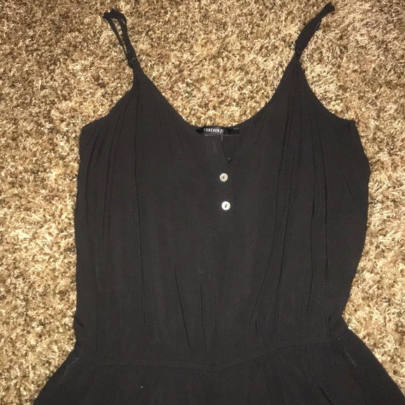 Black Forever 21 Romper - Picture 3 of 3